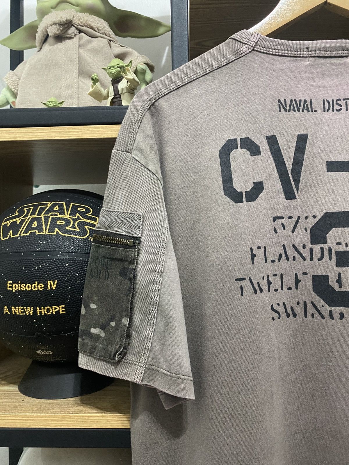 Avirex × Vintage Vintage Avirex Naval District Cigar Pocket Tee Size US XL / EU 56 / 4 - 11 Thumbnail