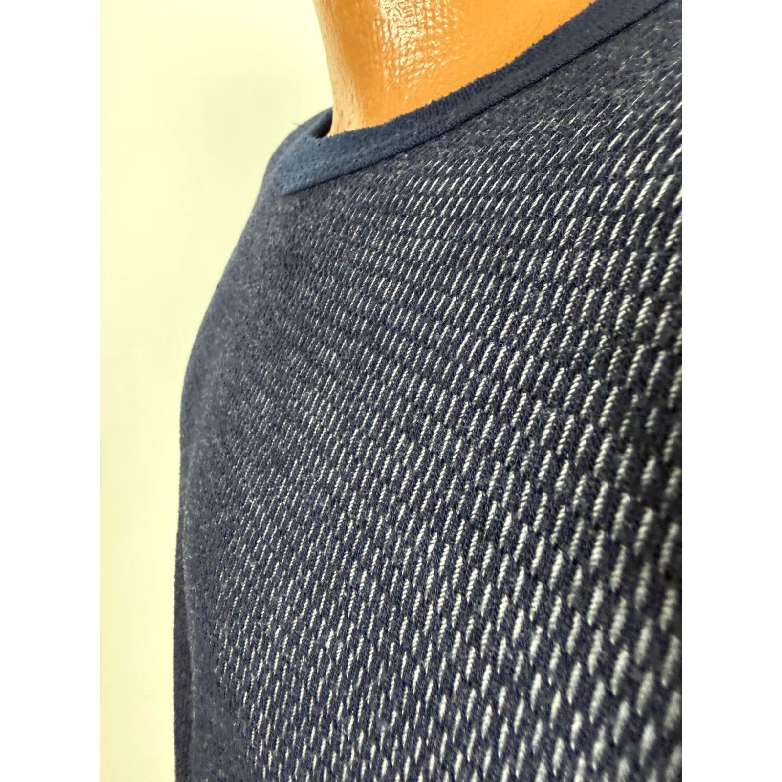 Layer 8 VINTAGE Polar Edge Waffle-Knit Thermal Shirt Men 2XL Navy Outdoors Lightweight Thermal Size US XXL / EU 58 / 5 - 5 Thumbnail