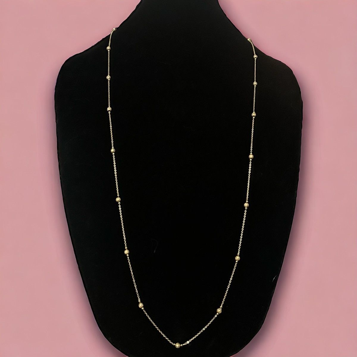 Vintage Vintage long ball chain necklace Size ONE SIZE - 1 Thumbnail