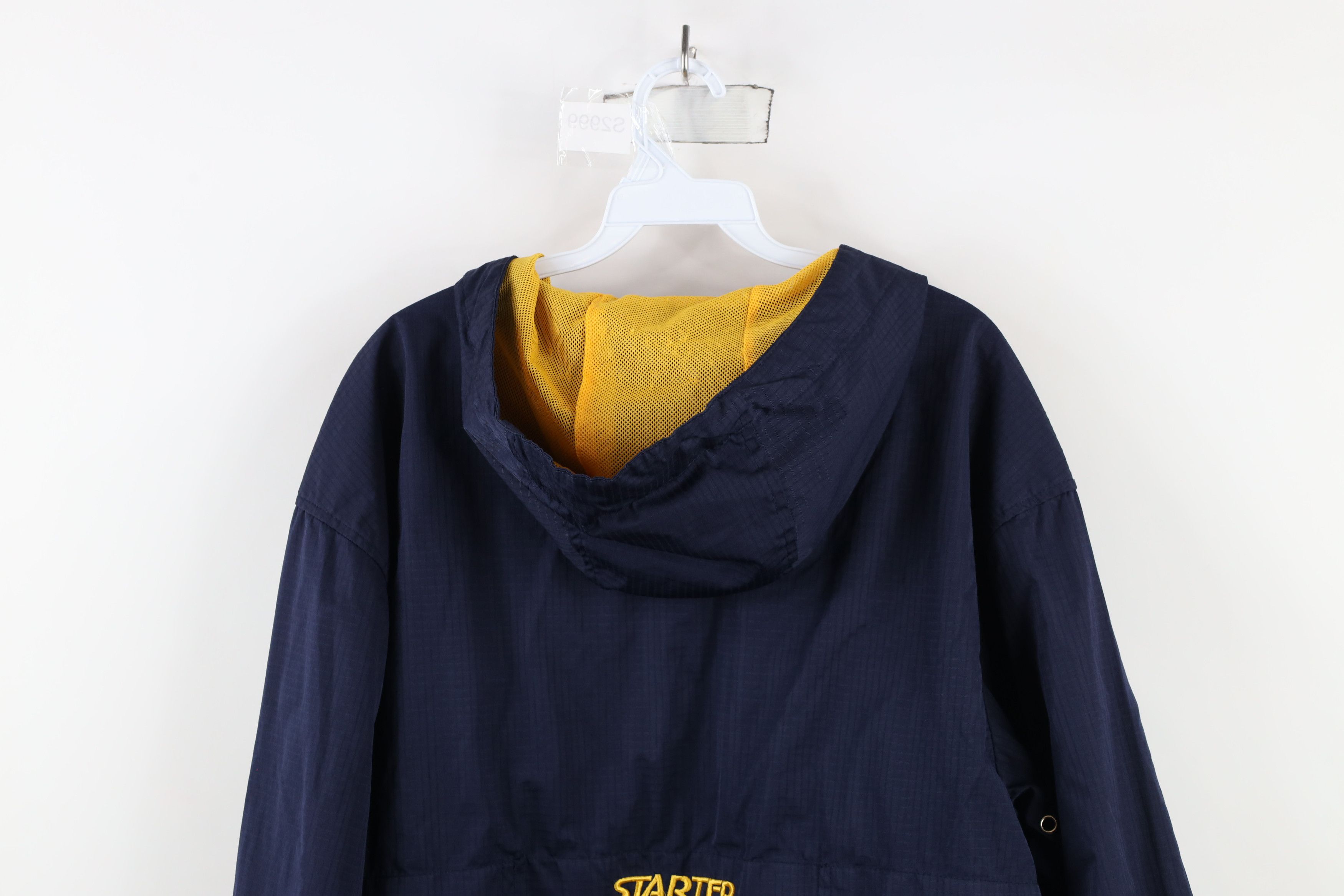 Starter × Vintage Vintage 90s Starter Reflective Half Zip Anorak Jacket Blue Size US M / EU 48-50 / 2 - 12 Thumbnail
