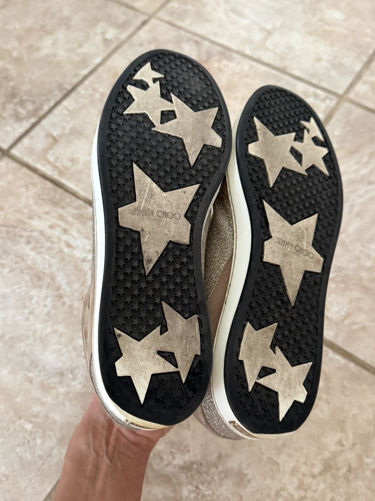 Jimmy Choo Jimmy Choo suede sneakers Size US 8.5 / IT 38.5 - 6 Thumbnail