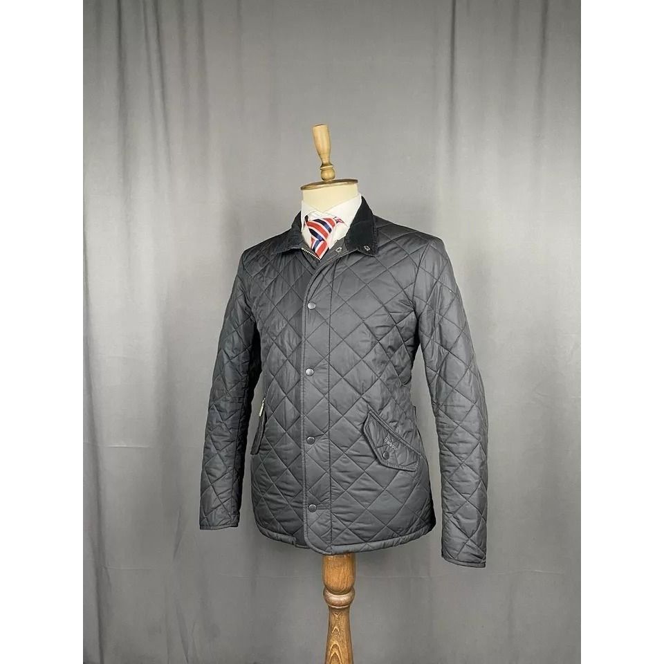 Barbour Barbour Chelsea Sportsquilt Men's Black Quilted Jacket Size Size US S / EU 44-46 / 1 - 3 Thumbnail