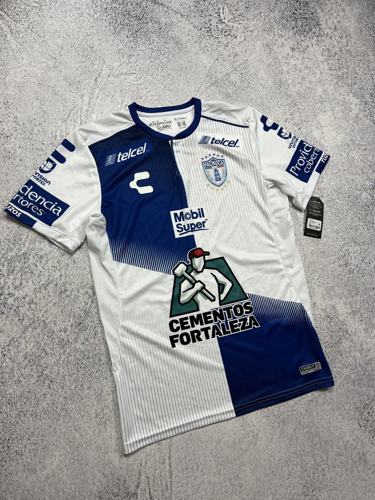 Sports Specialties Cherley Pachuca 2018/19 Home Soccer Jersey Football Shirt Size US M / EU 48-50 / 2 - 4 Thumbnail