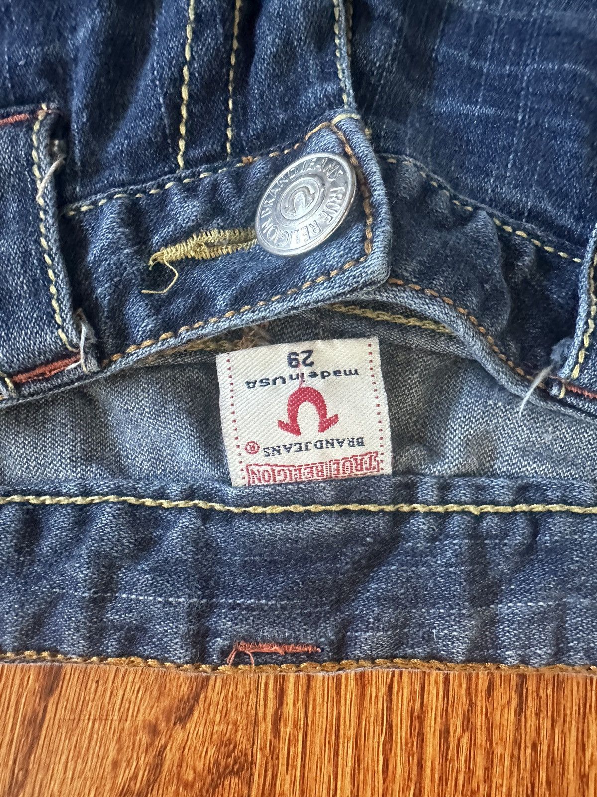 True Religion Flared true religion jeans size 29, section JOEY BIG T Size US 29 - 4 Thumbnail