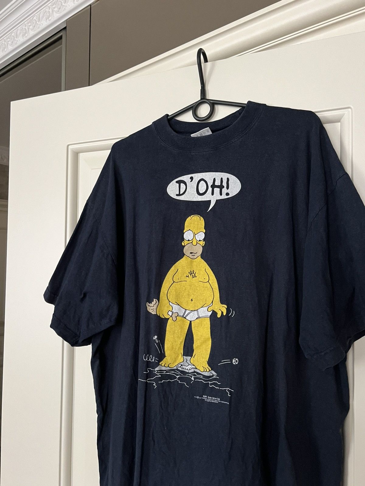 The Simpsons Vintage 1997 The Simpson T-Shirt Homer Movie Tee Size US XL / EU 56 / 4 - 2 Thumbnail