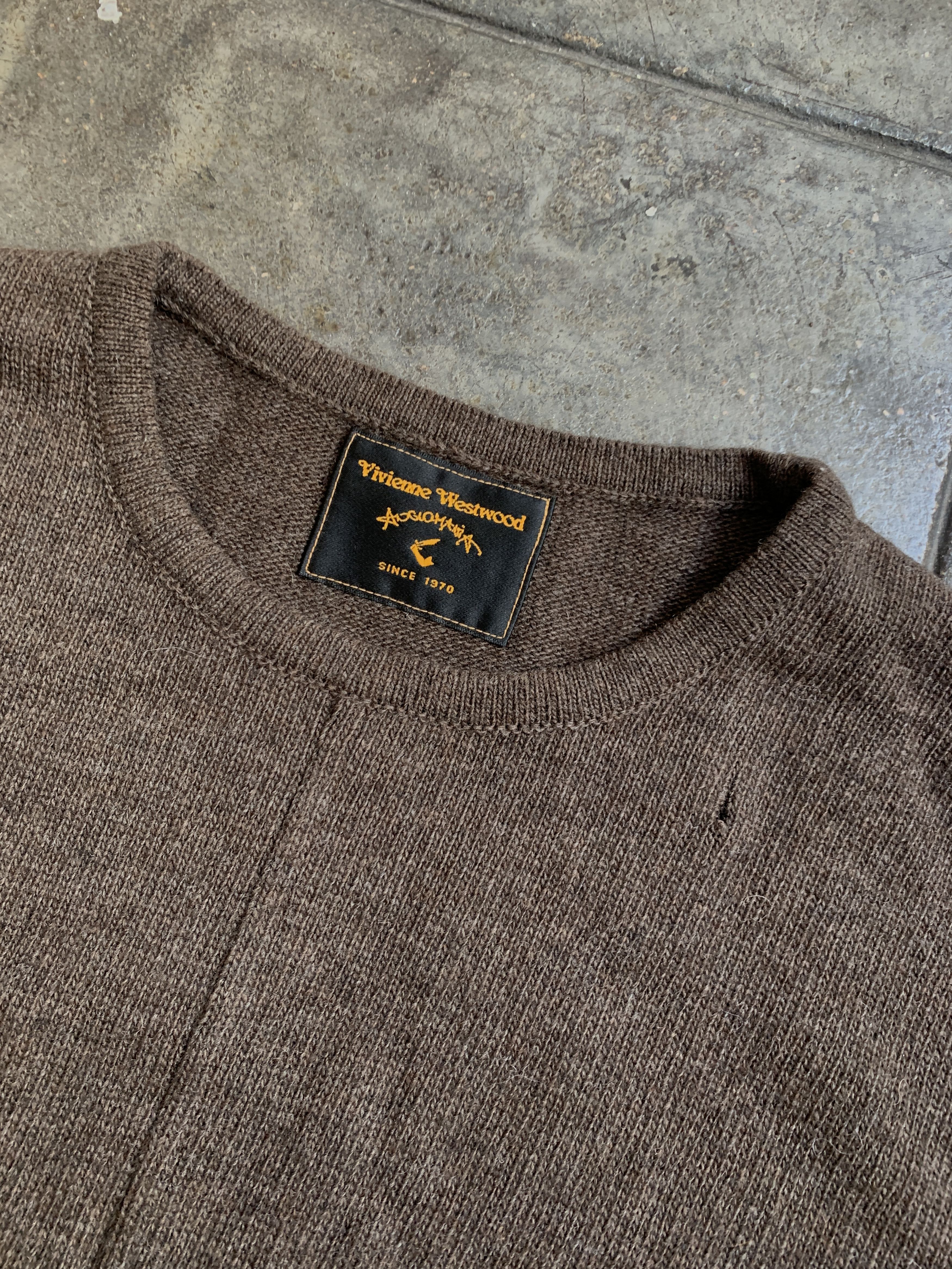 Vivienne Westwood Sinched Wool Sweater from early 2000's Size US M / EU 48-50 / 2 - 3 Thumbnail