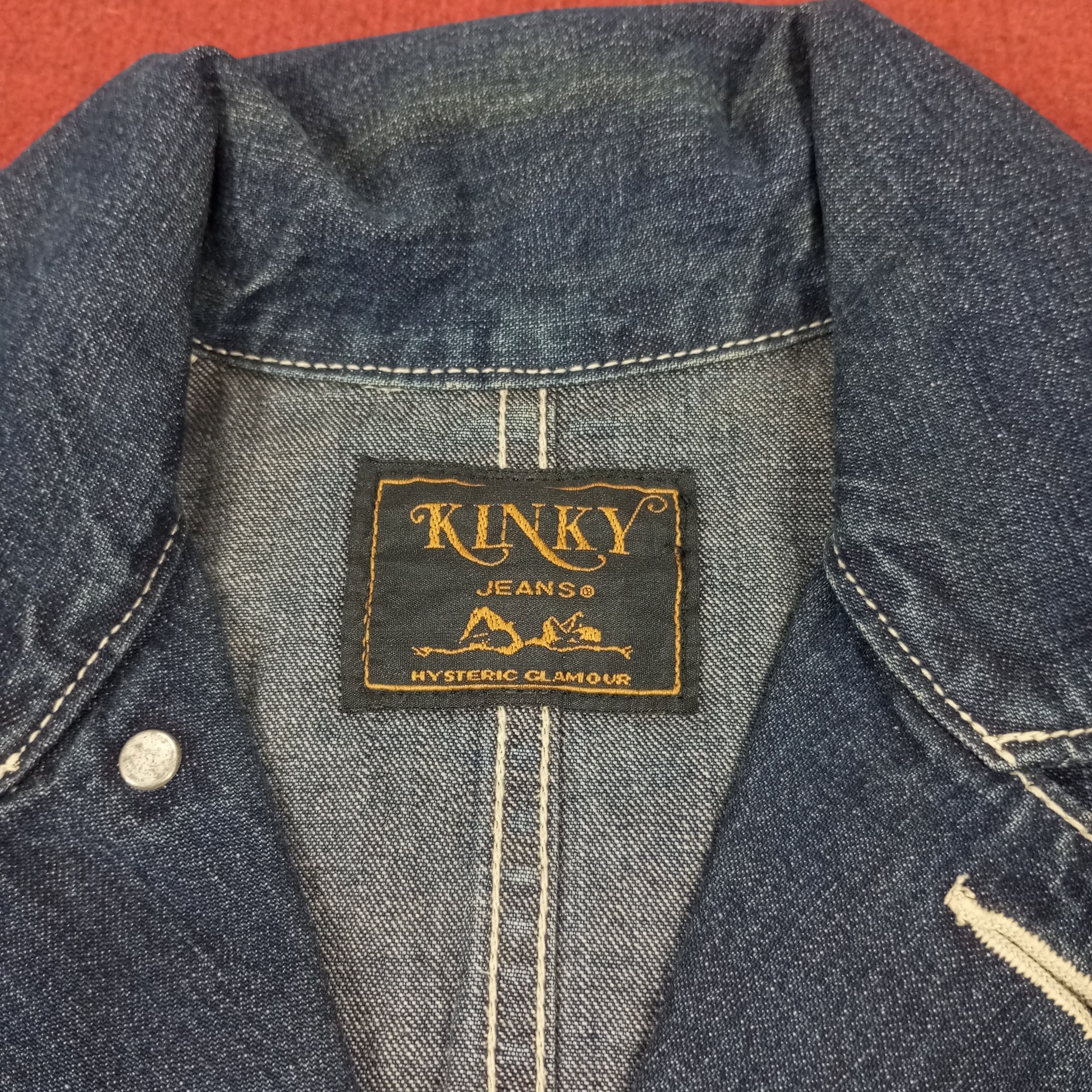 Hysteric Glamour Kinky Jeans Hysteric Glamour Denim Jacket Japanese Brand Size US S / EU 44-46 / 1 - 4 Thumbnail