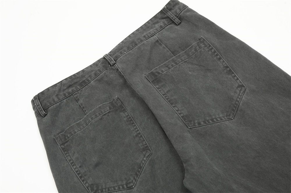 Japanese Brand × Jean American retro washed flared distressed jeans for men y2k Size US 32 / EU 48 - 4 Thumbnail