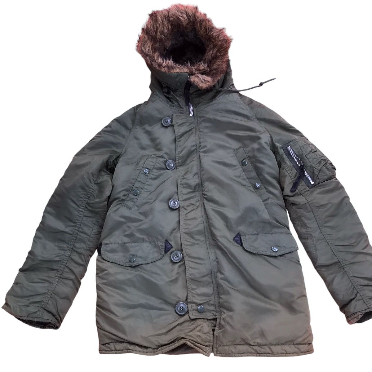 Alpha Industries ALPHA INDUSTRIES PARKA COLD WEATHER TYPE N3B Size US S / EU 44-46 / 1 - 2 Thumbnail