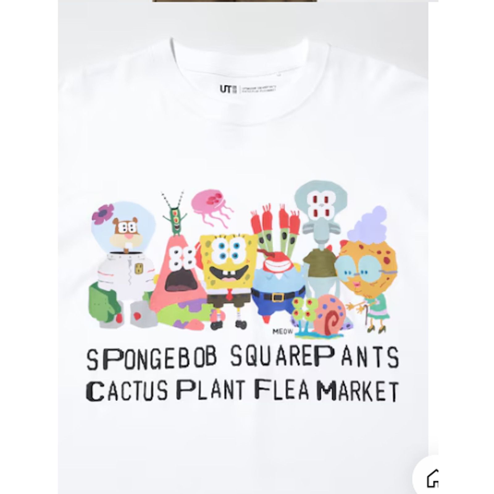 Uniqlo SpongeBob SquarePants Cactus Plant Flea Market UT Tee (L) Size US L / EU 52-54 / 3 - 1 Preview