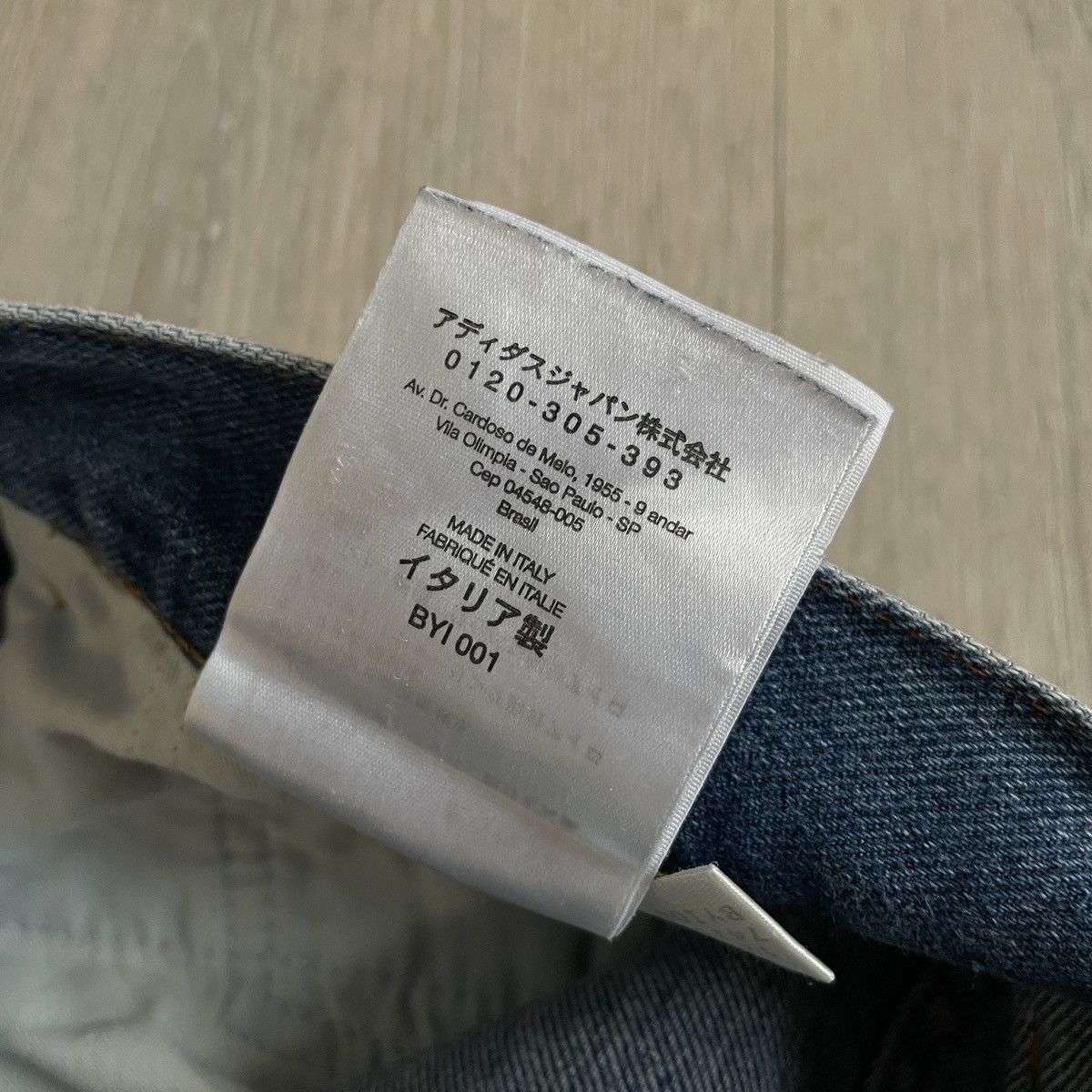 Y-3 Y-3 spring 2005 stitched logo jeans Size US 32 / EU 48 - 15 Thumbnail