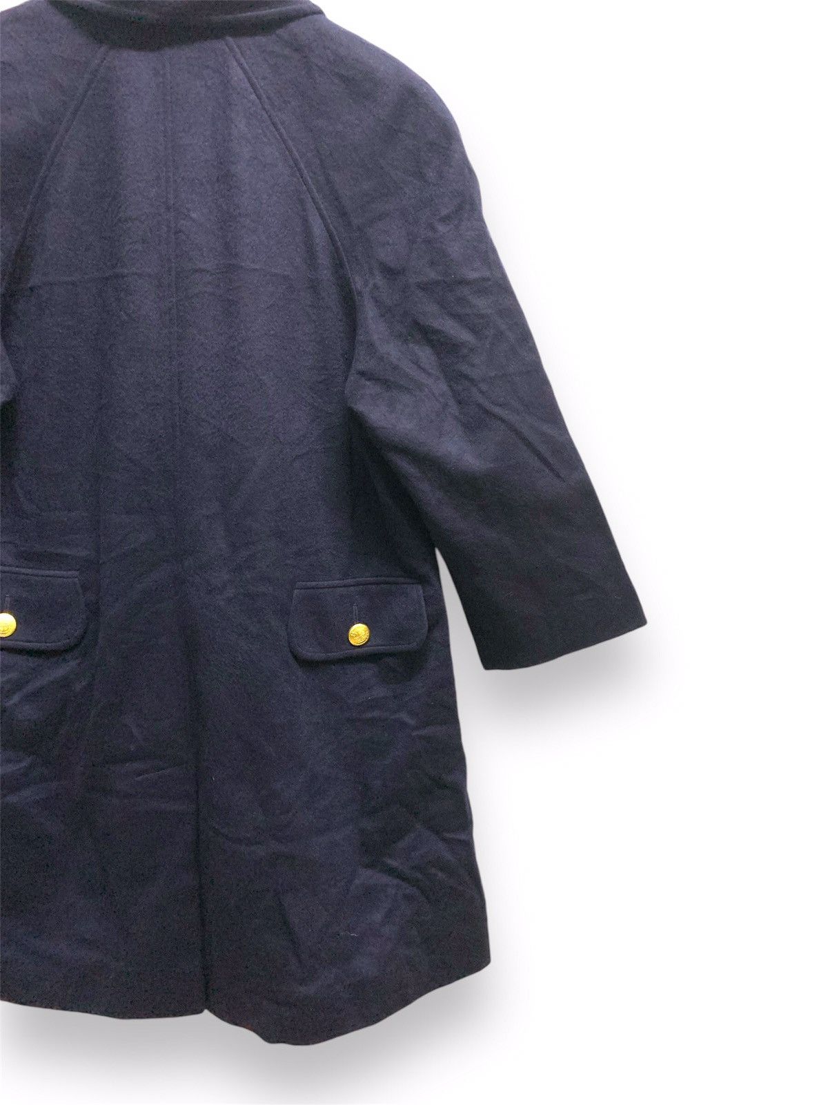 Vintage ADMYSA Double Breasted Pure Cashmere Long Coat Size US L / EU 52-54 / 3 - 9 Thumbnail