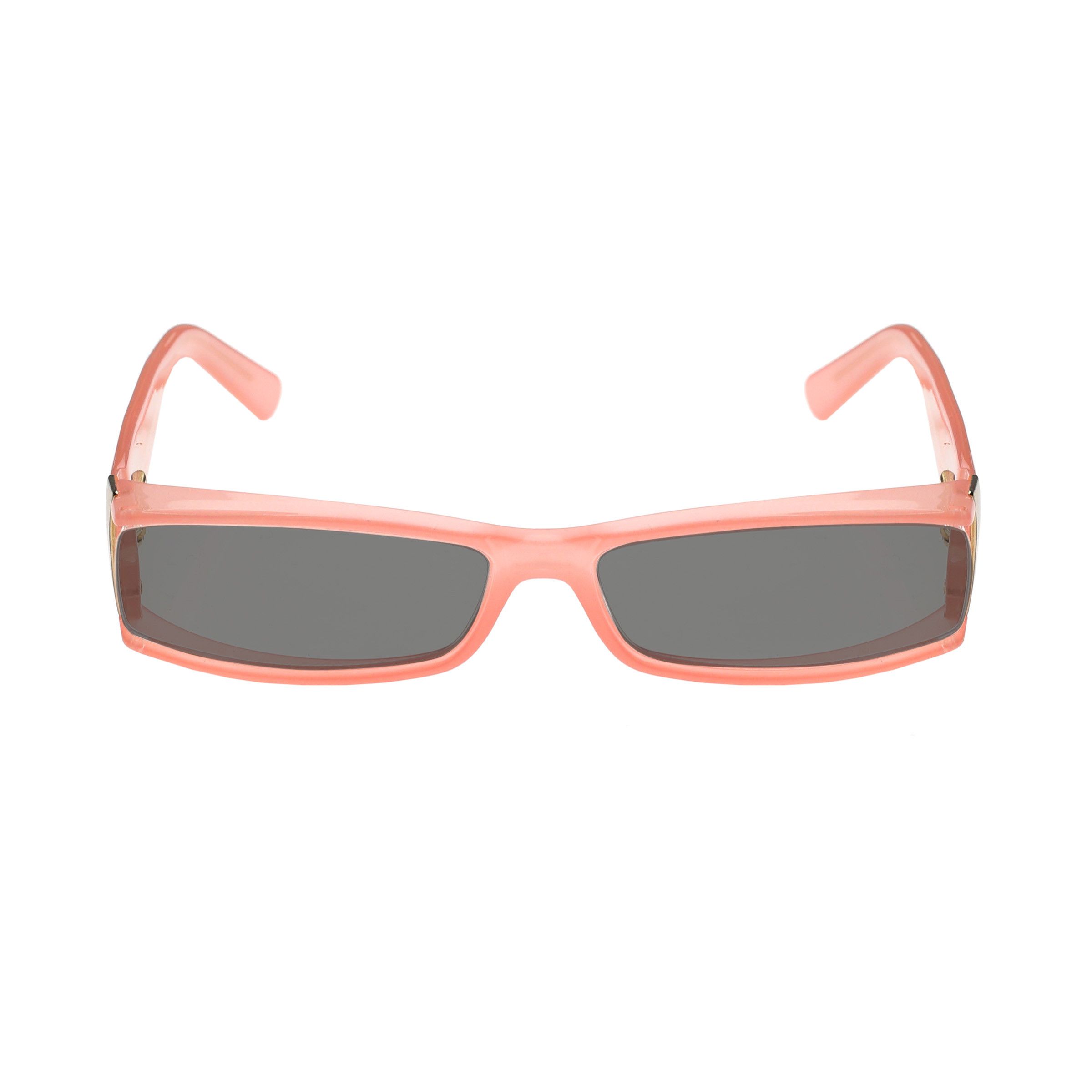 Gucci Gucci '00s Pink Monogram Rectangular Plastic Sunglasses Blk Size ONE SIZE - 3 Thumbnail