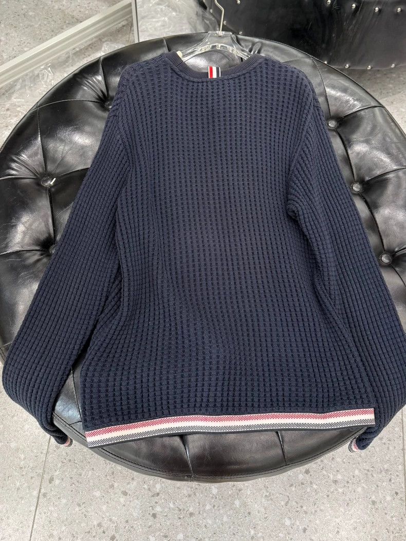 Thom Browne Round neck knit sweater