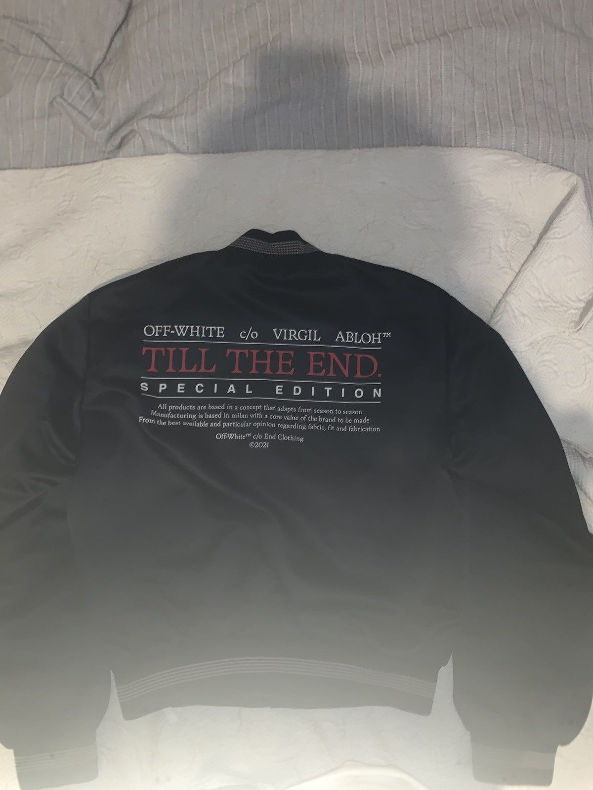 Off-White Off-White bomber black Size US L / EU 52-54 / 3 - 3 Thumbnail