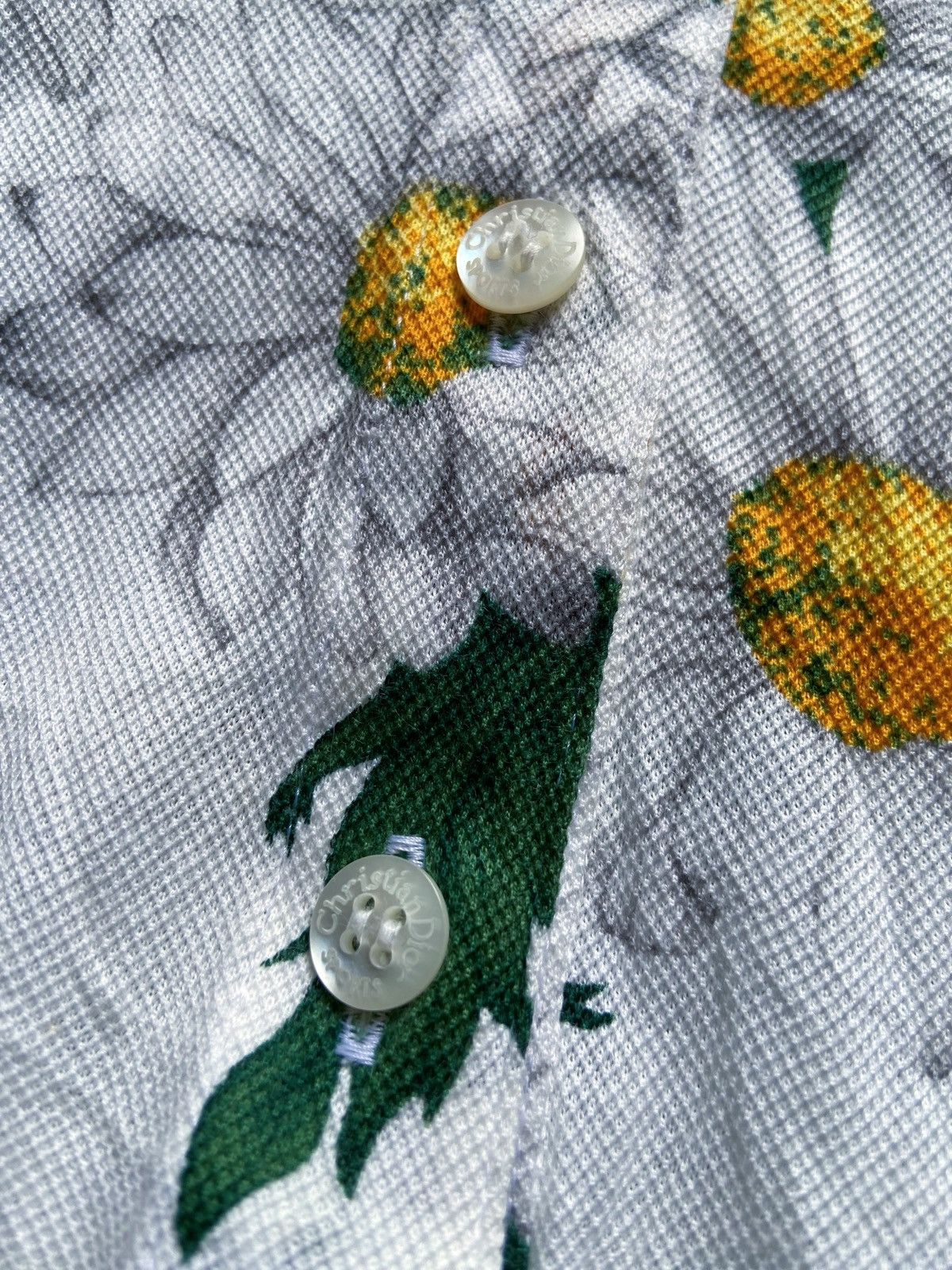 Christian Dior Monsieur CHRISTIAN DIOR POLO SHIRT FLOWERS Size S / US 4 / IT 40 - 7 Thumbnail