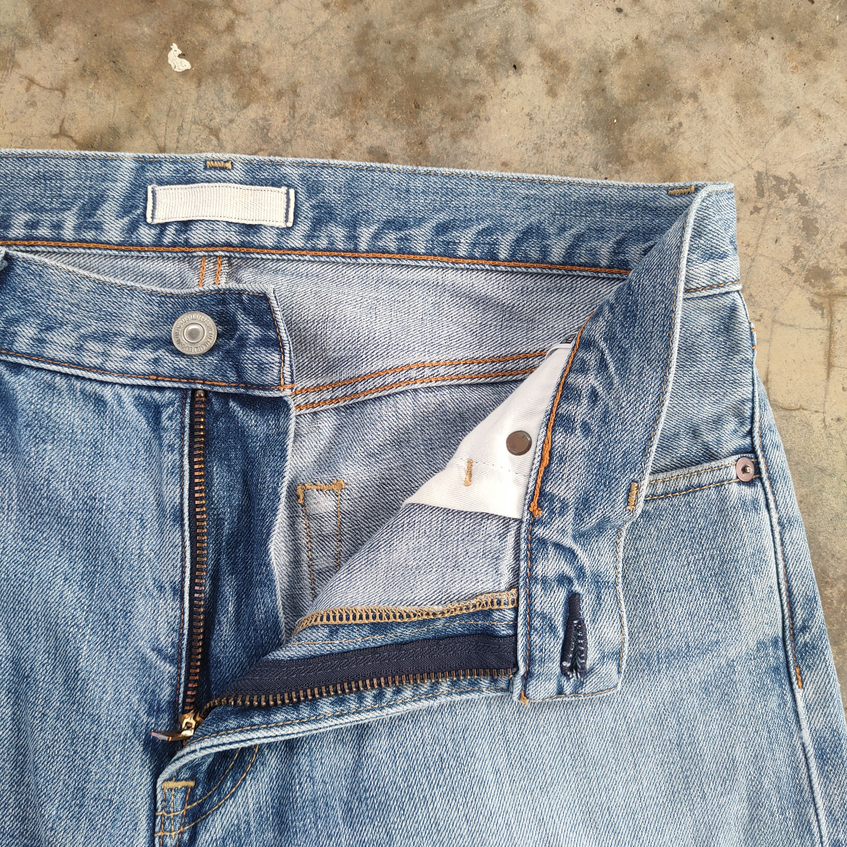 Japanese Brand × Jean × Vintage VINTAGE JAPANESE FADED DENIM JEANS PANTS Size US 32 / EU 48 - 7 Thumbnail