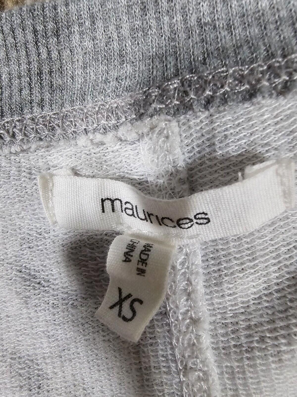 Designer Maurices floral open slit shoulder top XS gray Size XS / US 0-2 / IT 36-38 - 4 Thumbnail