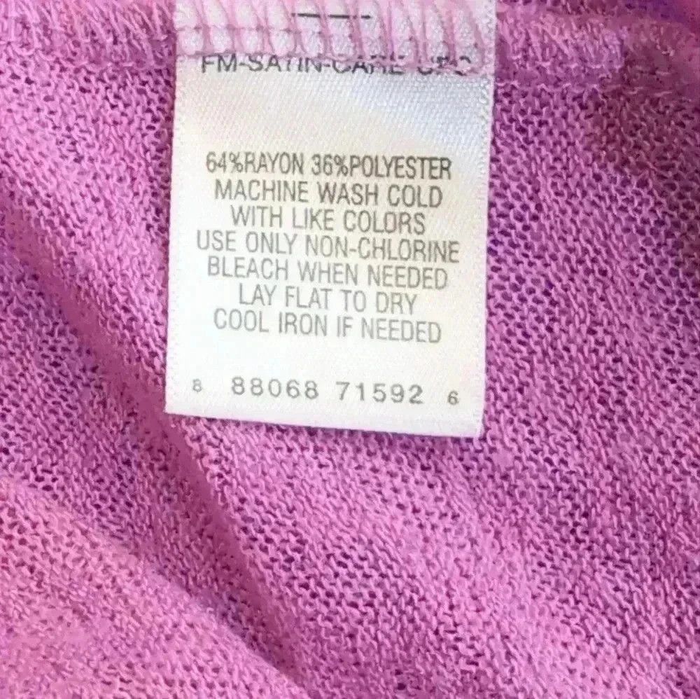 Other Pink Long Cardigan by GNW gauzy fabric great movement sz XL Size XL / US 12-14 / IT 48-50 - 5 Thumbnail