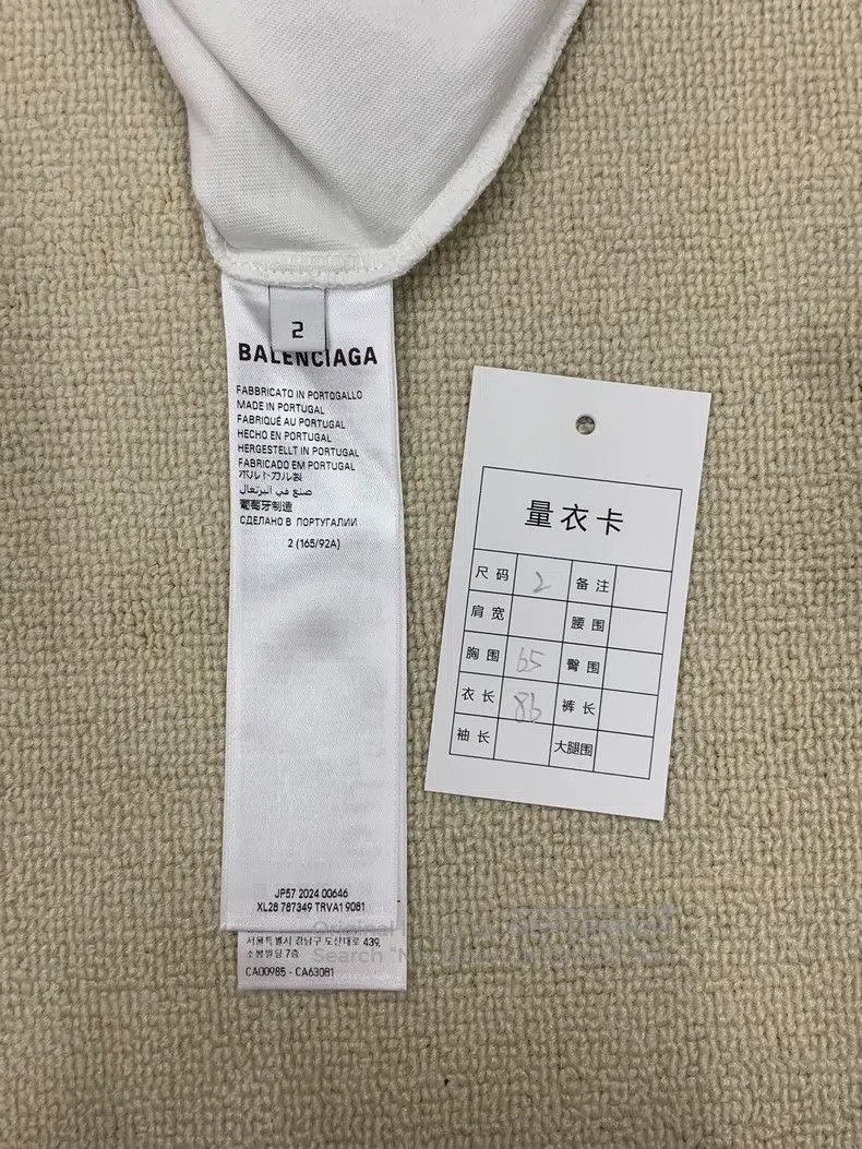 Balenciaga Balenciaga Letter Print Crew Neck Short Sleeve T-Shirt Reg Size US M / EU 48-50 / 2 - 4 Thumbnail