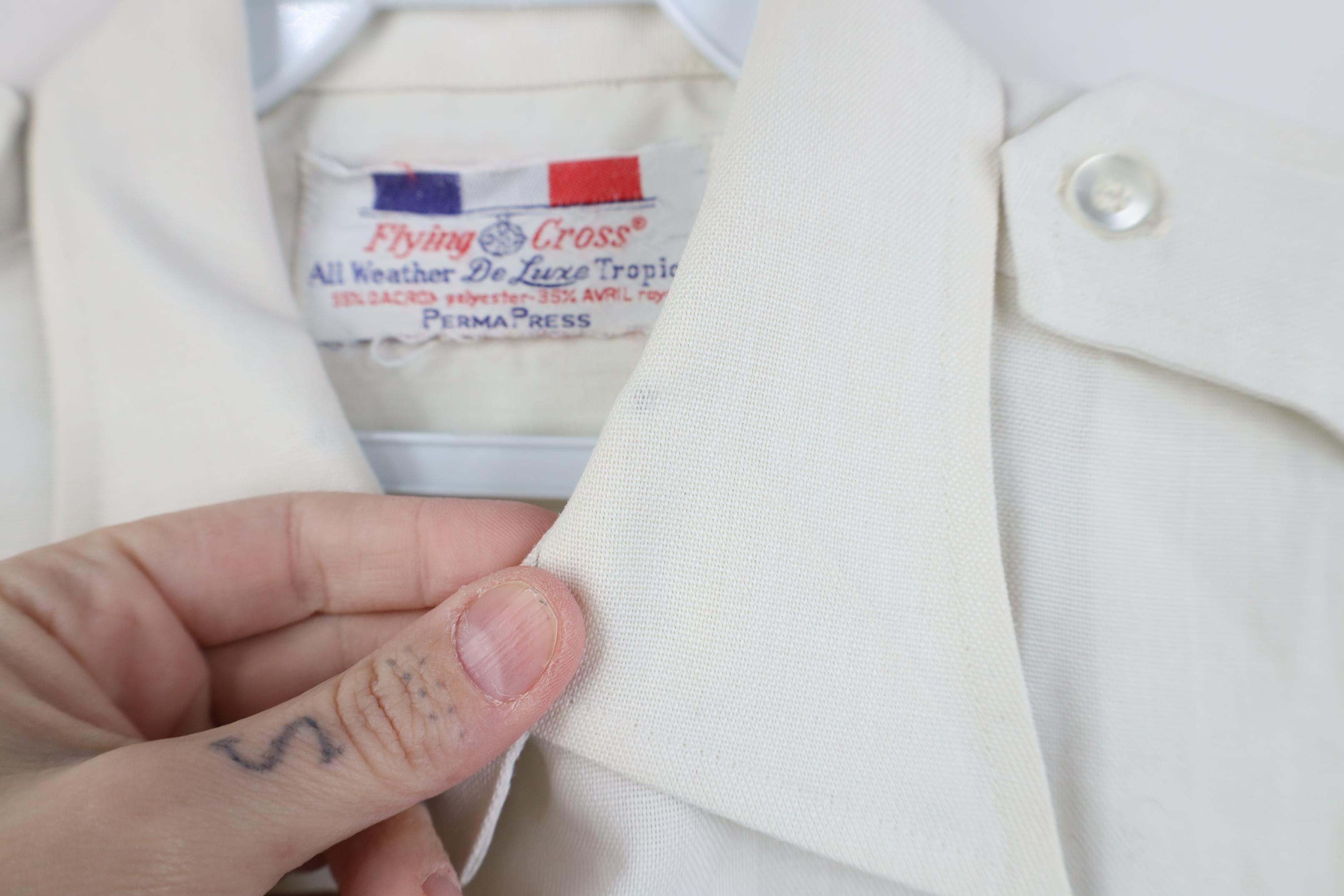 Vintage Vintage 70s Streetwear Flight Short Sleeve Button Shirt Size US M / EU 48-50 / 2 - 13 Thumbnail