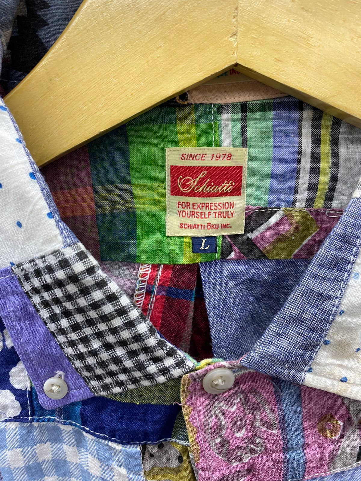 If Six Was Nine × Japanese Brand Schiatti Shirt Size US L / EU 52-54 / 3 - 6 Thumbnail