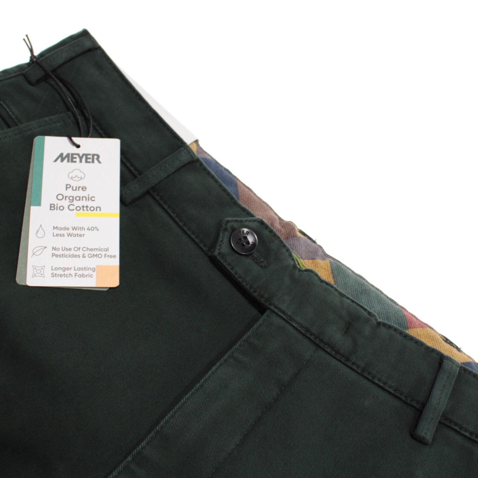 Other Meyer New with tags Chino Size 34 US In Green Size US 34 / EU 50 - 1 Thumbnail