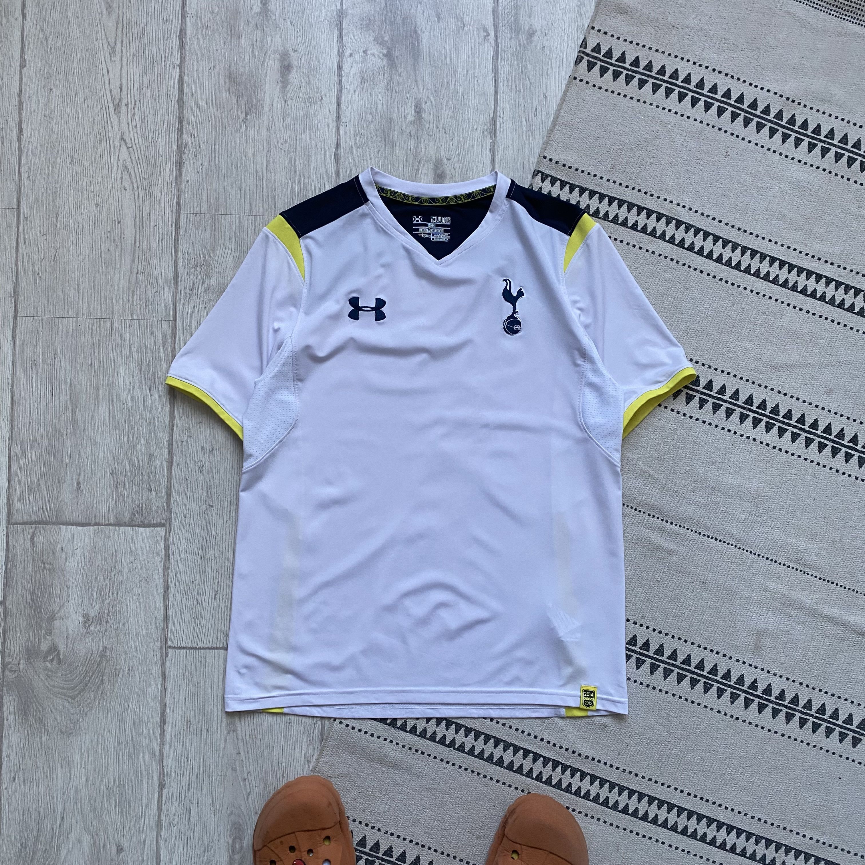 Nike ⚽️ Vintage Tottenham soccer jersey Blockore Drill England Size US S / EU 44-46 / 1 - 1 Thumbnail