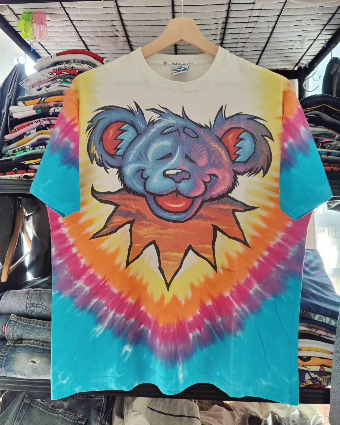 Band Tees vintage 90s Tie-dye Grateful Dead 1999 Size US L / EU 52-54 / 3 - 5 Thumbnail