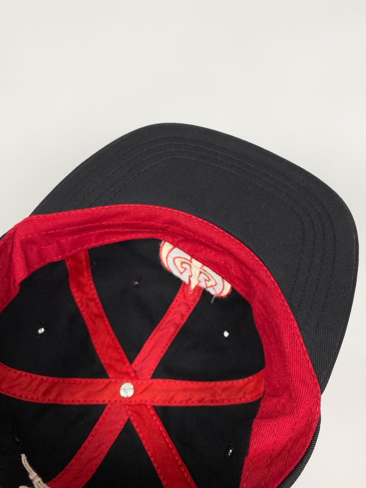 Vintage 1990’s Vintage Deep 6 Watepsports Logo Strap Back Hat Size ONE SIZE - 3 Thumbnail