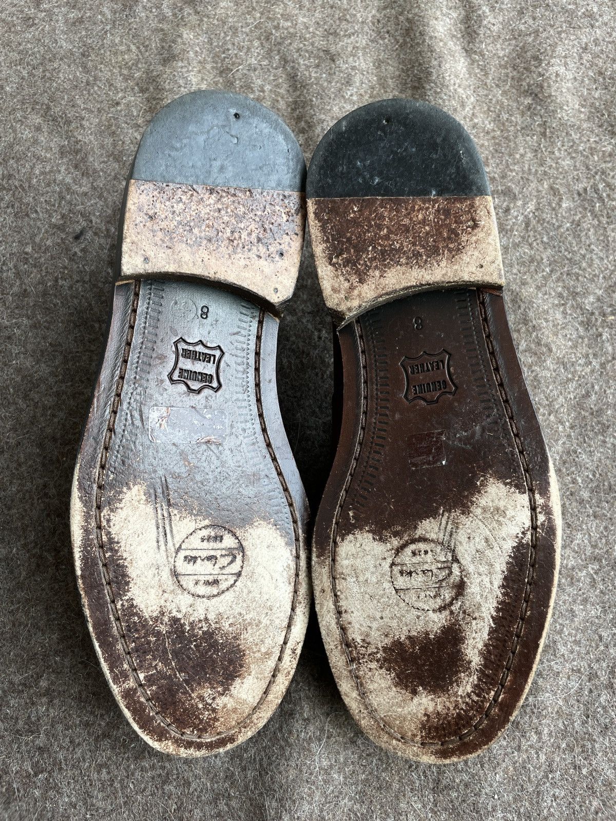 Clarks Clarks Leather Loafers Size US 9 / EU 42 - 7 Thumbnail