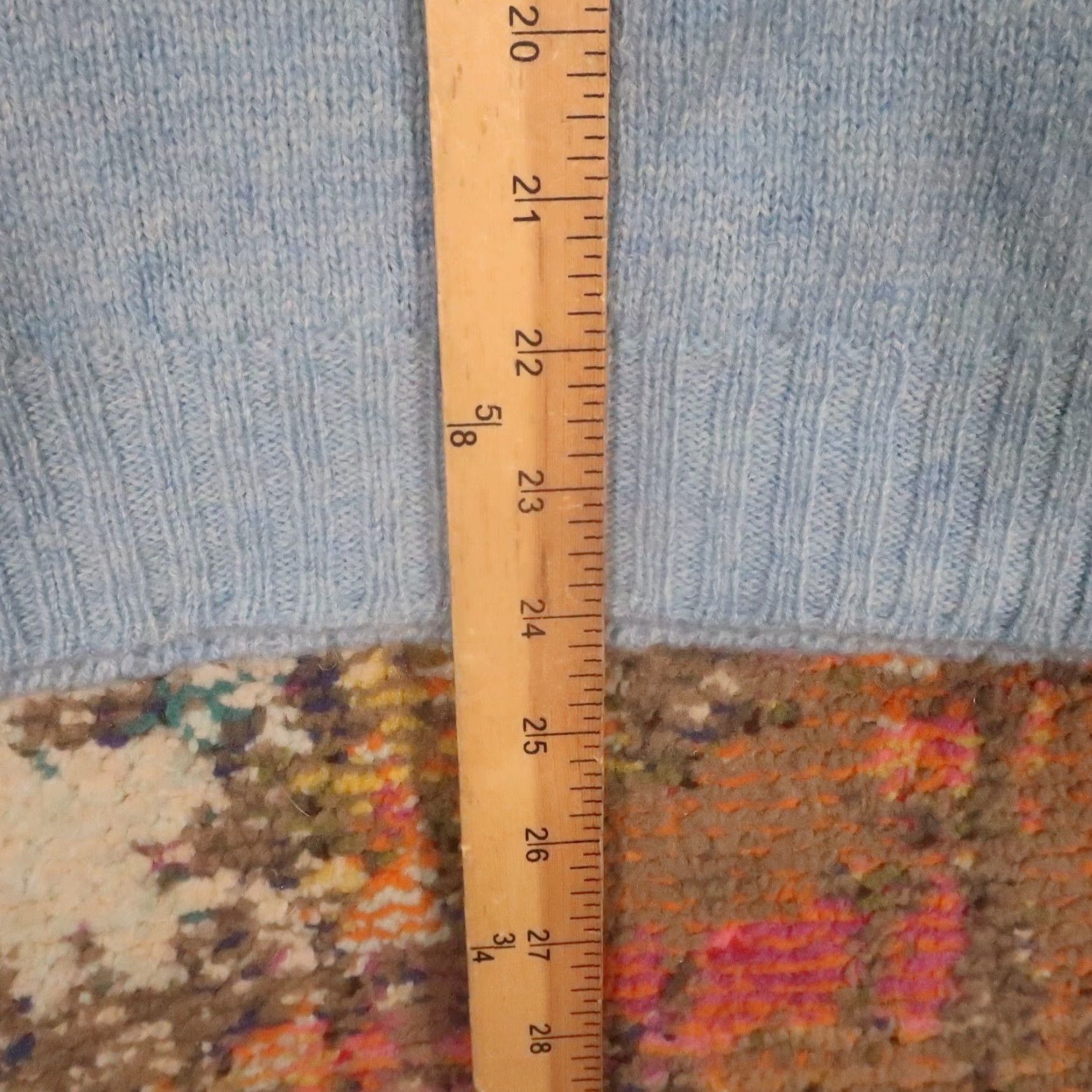 Vintage VINTAGE Puritan Wool Sweater Vest Mens XL Blue V-Neck Knit Pullover Solid Retro Fish Sea Rover Grandpa Size US XL / EU 56 / 4 - 3 Thumbnail