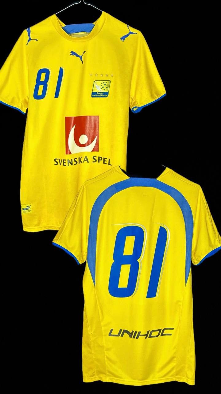 Puma × Vintage Svenska Innebandyförbundet Jersey Puma Shirt Trikot vintage Size US M / EU 48-50 / 2 - 1 Thumbnail