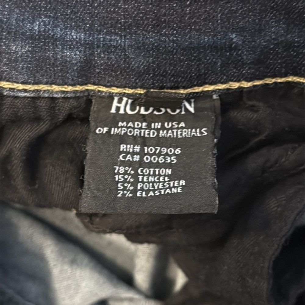 Hudson Hudson Women’s 27 Love Midrise Bootcut Denim Jean Distresse Size 27" / US 4 / IT 40 - 8 Thumbnail