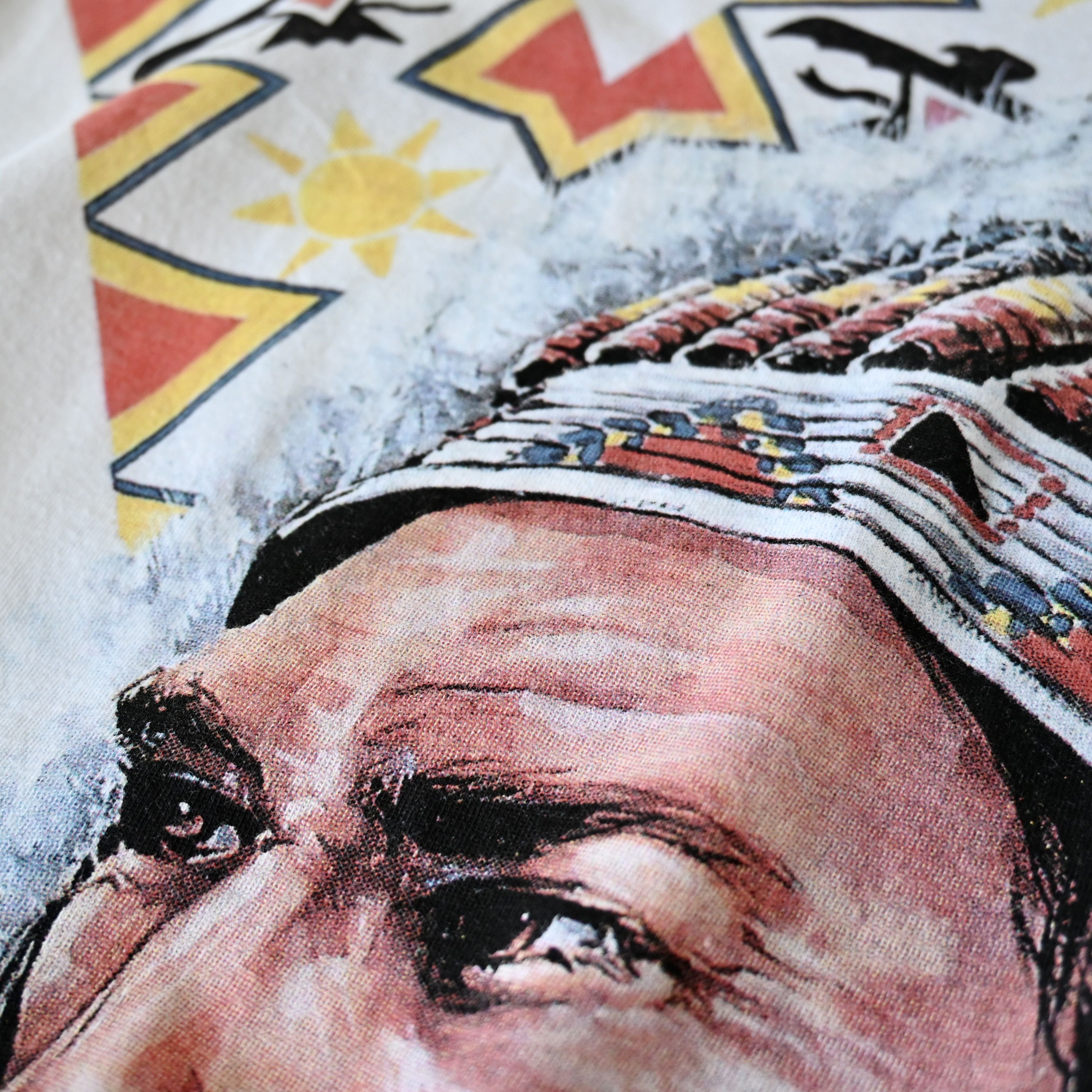 Vintage VTG 2000s HUNTING WORLD tribal chief T-shirt, made in Italy Size US L / EU 52-54 / 3 - 13 Thumbnail