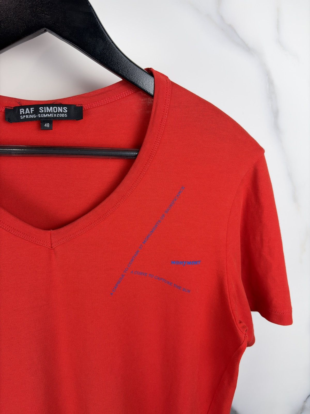Raf Simons SS05 Raf Simons Mohymeht A Curve To Capture The Sun Tshirt Size US M / EU 48-50 / 2 - 4 Thumbnail