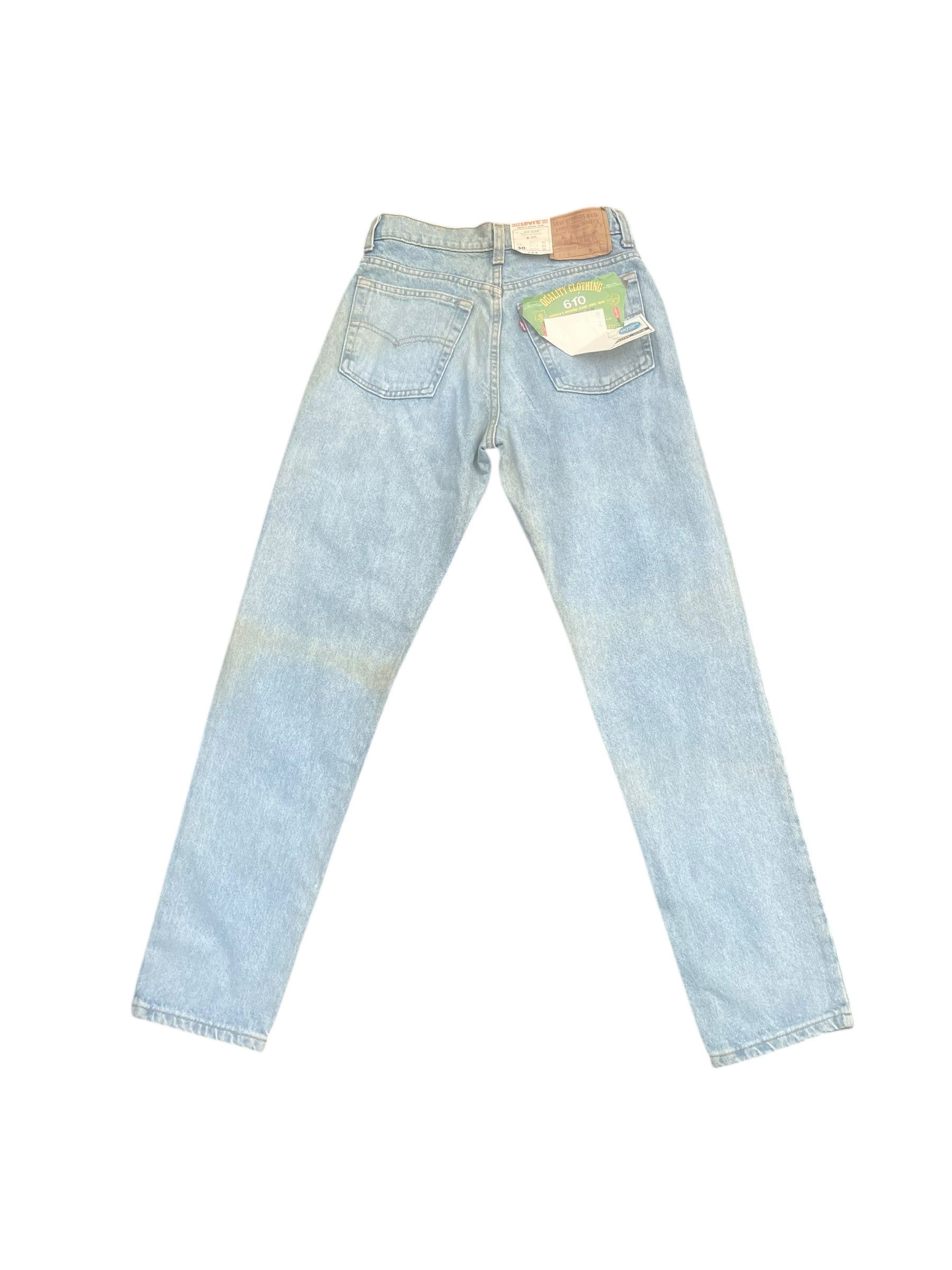 Levi's Vintage 1998 Levis 610 With Tag Size 29" - 5 Thumbnail