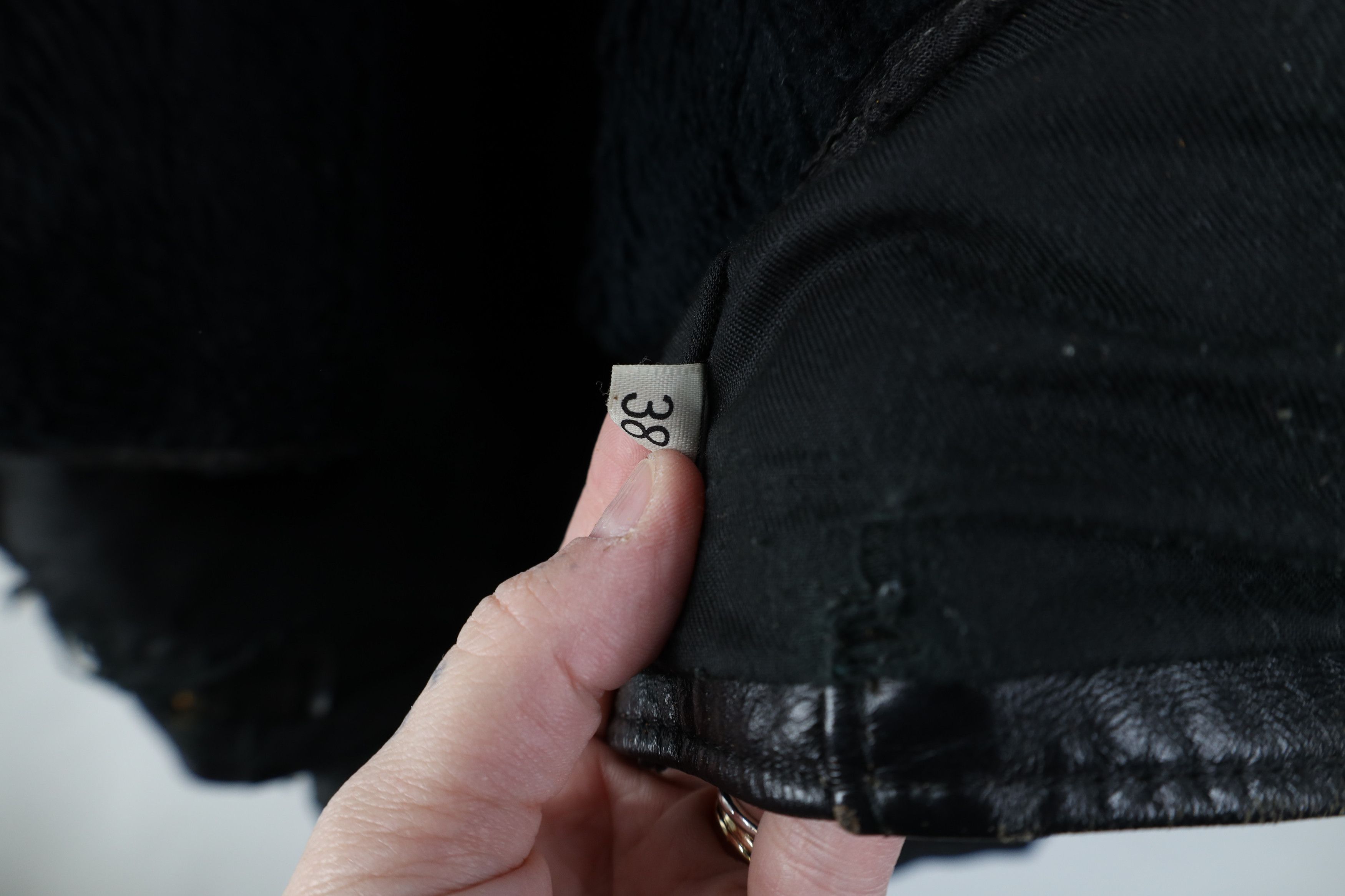 Vintage Vintage 60s 70s Leather Buckle Back Cafe Racer Jacket USA Size US L / EU 52-54 / 3 - 10 Thumbnail
