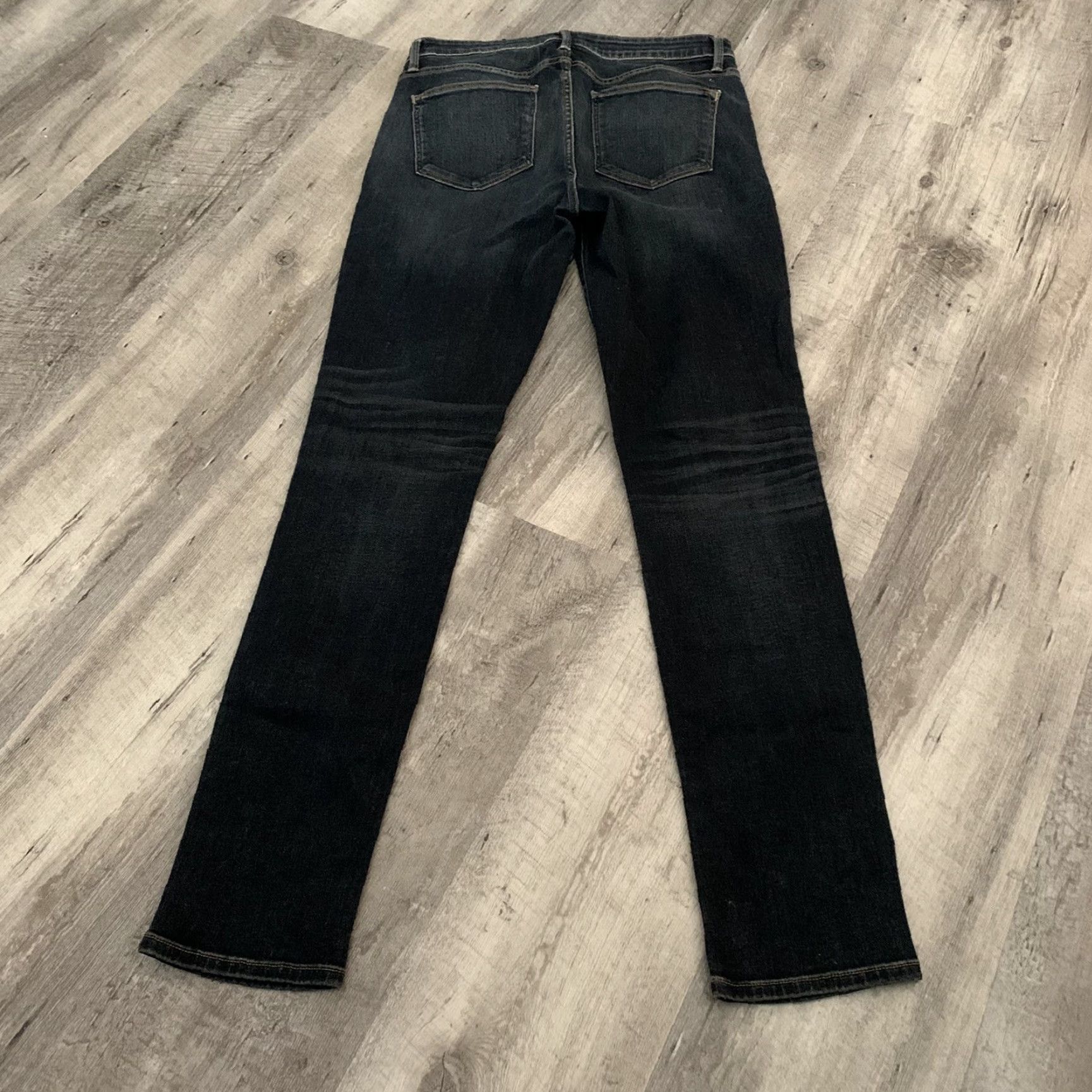 Vince Vince Jeans Womens 27 Skinny Mid-Rise Dark Blue Wash Stretch Denim Jeans Women 27 Skinny Mid-Rise Dark Blue Vince Womens Jeans Size 27" / US 4 / IT 40 - 6 Thumbnail