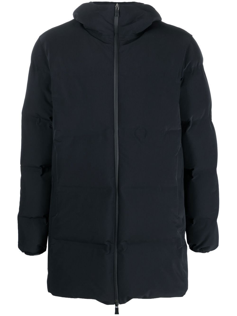 Herno o1s22i1n1024 Midi Down Jacket in Black Size US M / EU 48-50 / 2 - 1 Thumbnail
