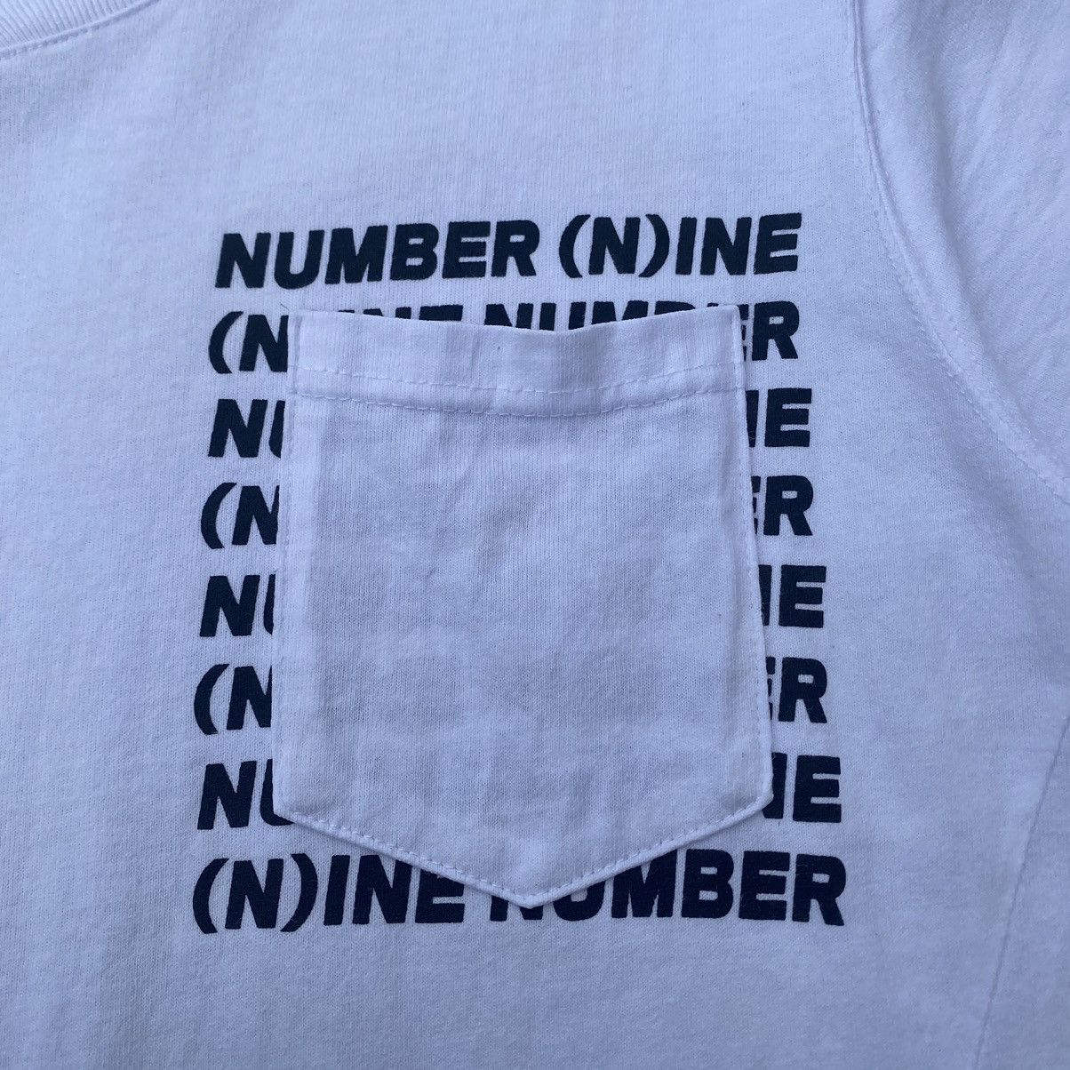 Number (N)ine NUMBER (N)INE v-neck pocket tee Size US M / EU 48-50 / 2 - 4 Thumbnail