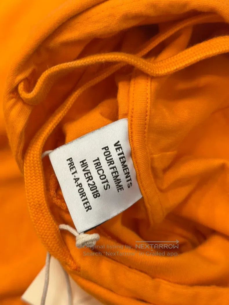 Vetements Vetements Extra Oversized Hoodie Size US M / EU 48-50 / 2 - 3 Thumbnail