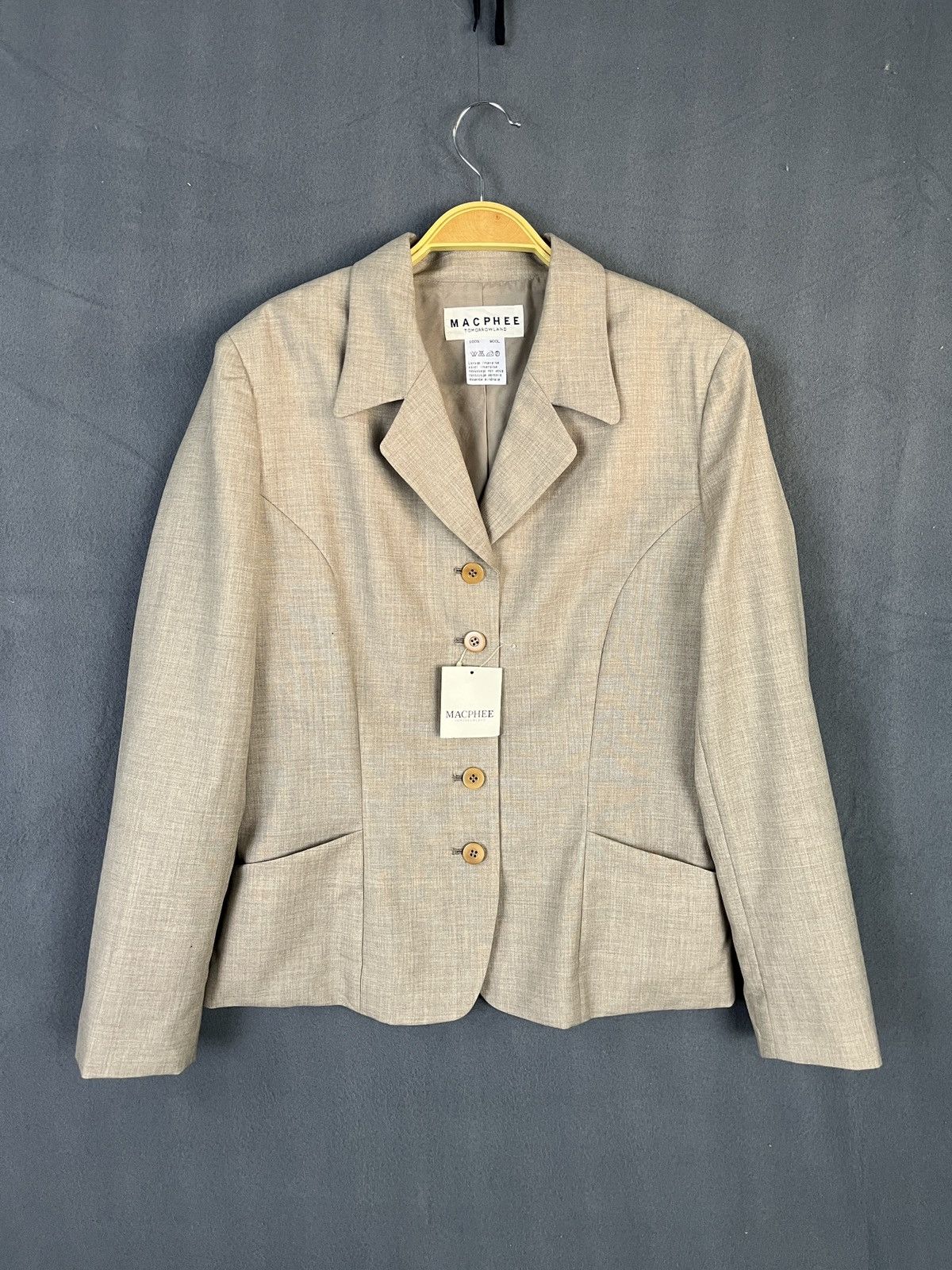 Japanese Brand × Tomorrowland × Vintage Macphee Tomorrowland Blazer Size XS / US 0-2 / IT 36-38 - 1 Thumbnail