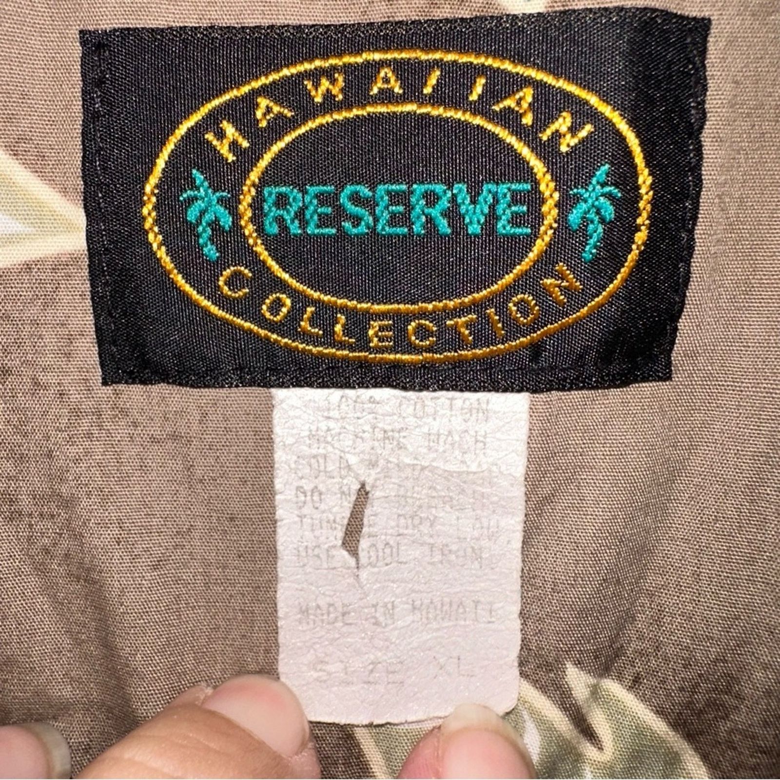 Other Men’s Hawaiian Reserve collection shirt sz XL Size US XL / EU 56 / 4 - 4 Thumbnail
