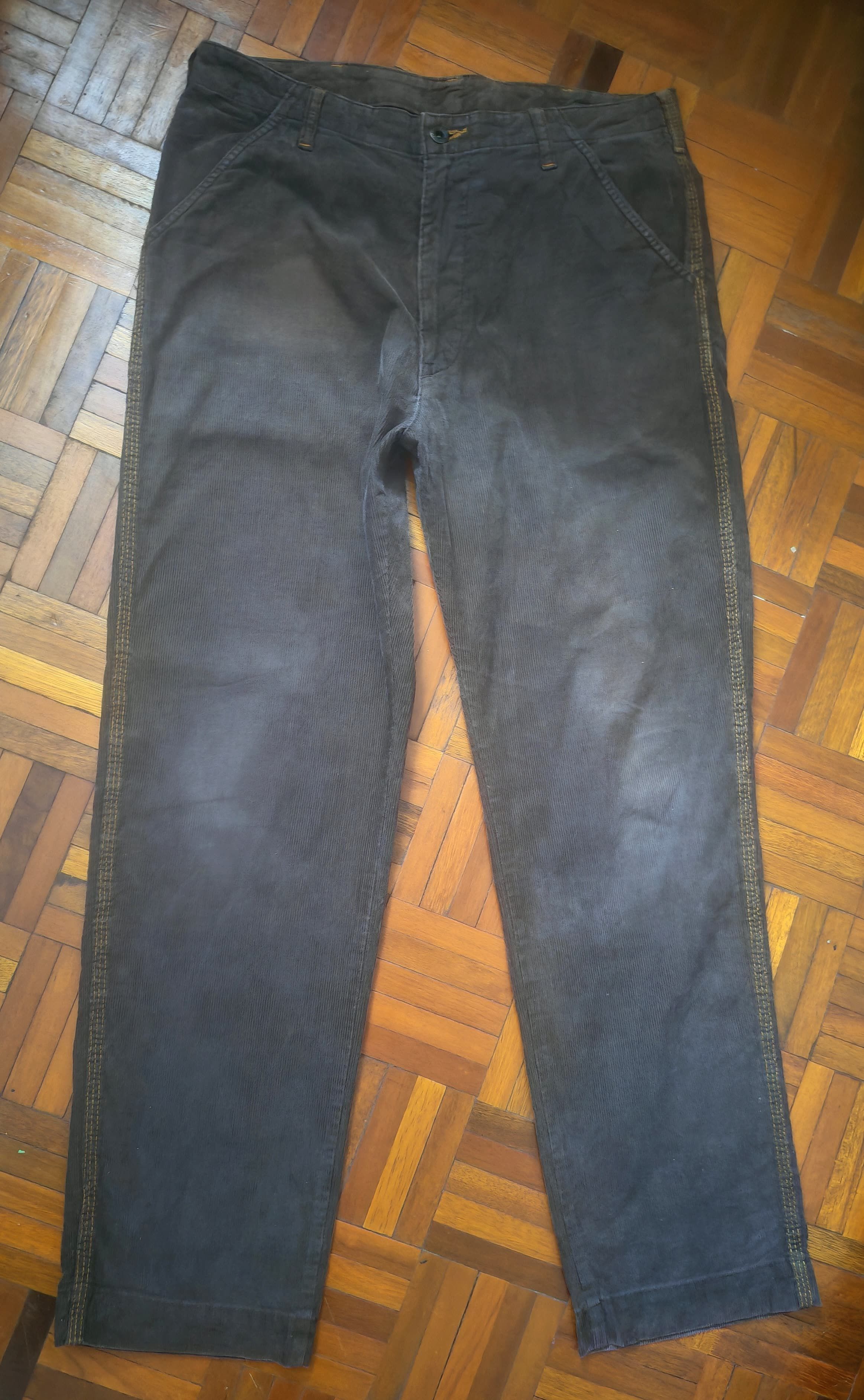 Journal Standard Journal Standard Made in Japan Corduroy Pants Size US 34 / EU 50 - 2 Thumbnail