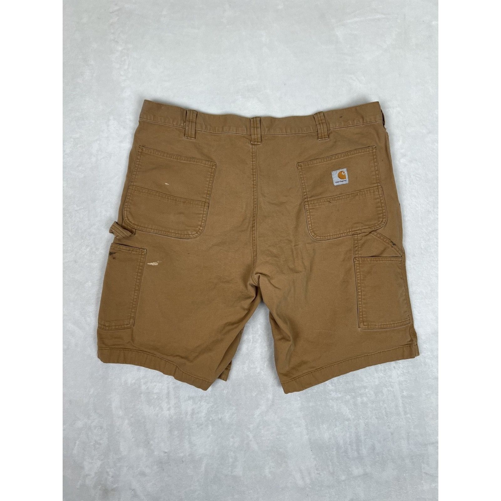 Carhartt Carhartt Shorts Size 40 Relaxed Fit Tan Brown Canvas Work We Size US 34 / EU 50 - 7 Thumbnail