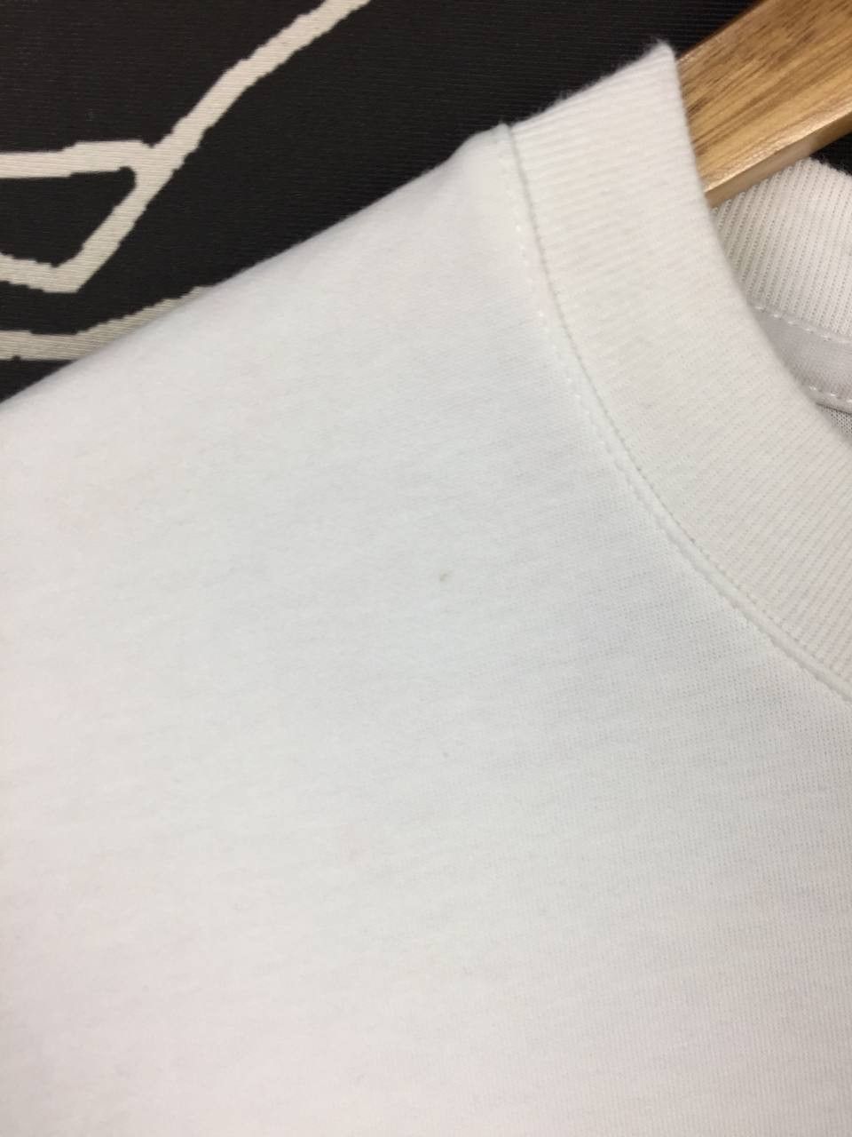 Japanese Brand CLOSSHI Japanese Brand Basic White Plain Casual Tee Size US XXL / EU 58 / 5 - 4 Thumbnail