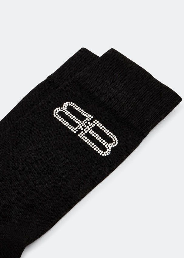 Balenciaga Gem-BB Monogram socks Size ONE SIZE - 6 Thumbnail