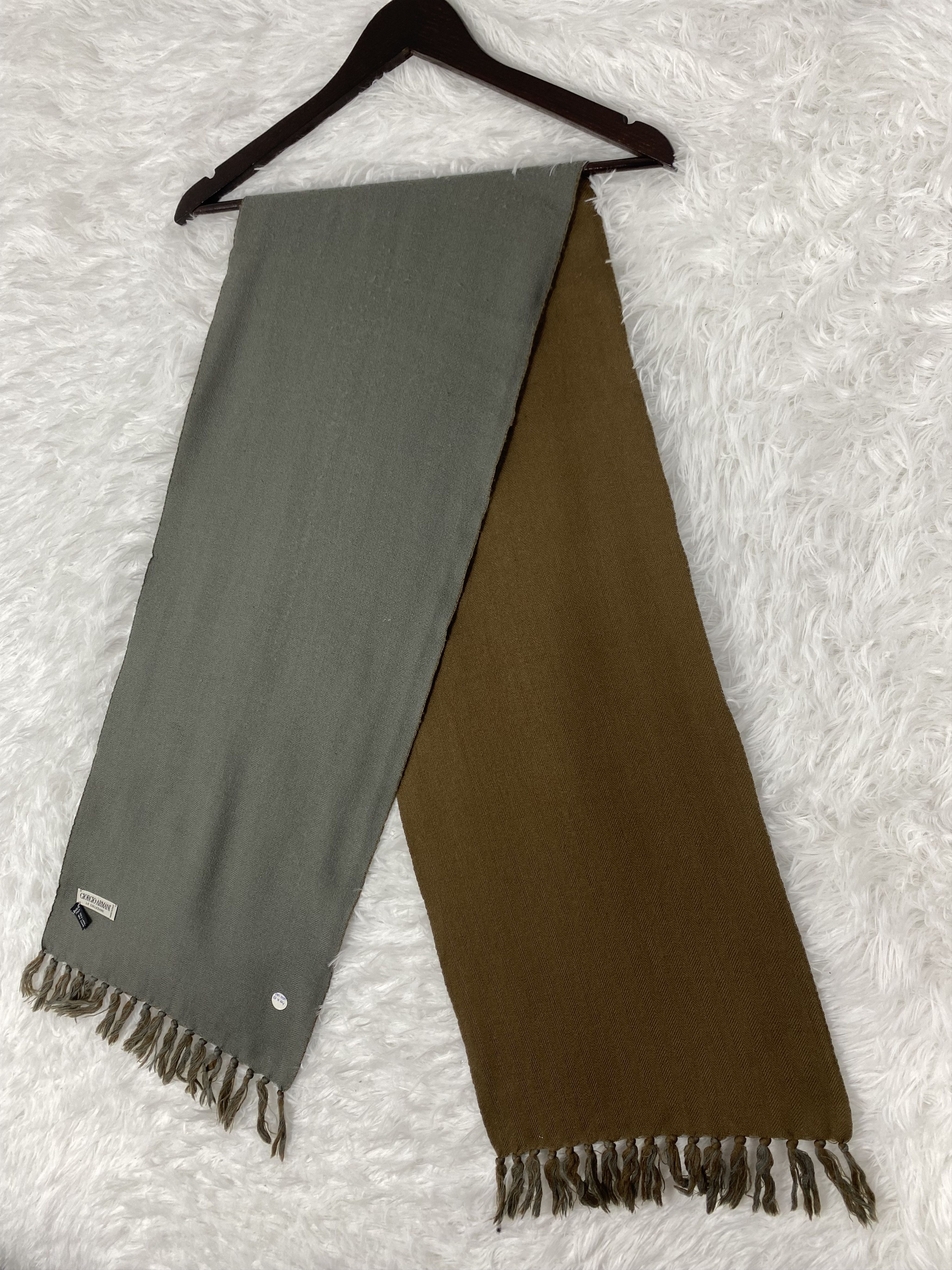 Giorgio Armani Vintage Giorgio Armani Scarf / Muffler Neckwear PM0021 Size 26 - 5 Thumbnail