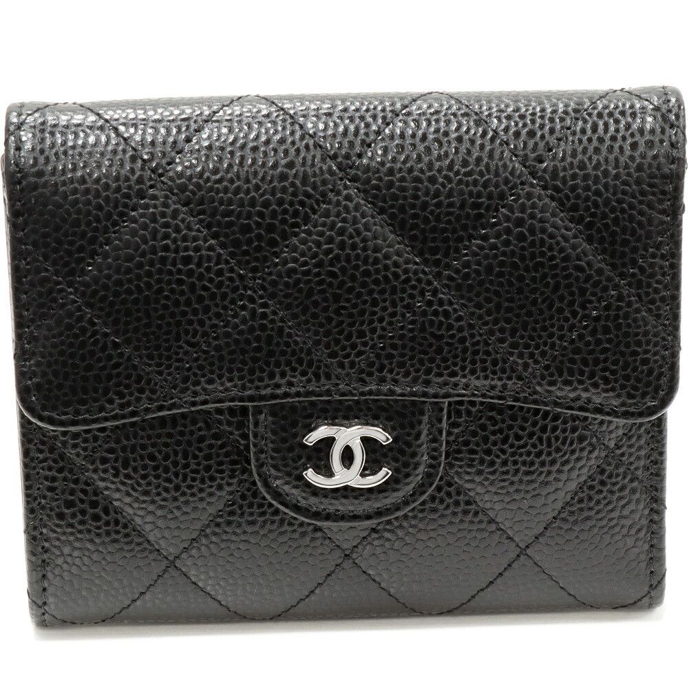 Chanel Chanel Chanel Classic Small Flap Wallet wallet Leather Short Wallet AP0231 DUTY FREE for USA Size ONE SIZE - 1 Thumbnail
